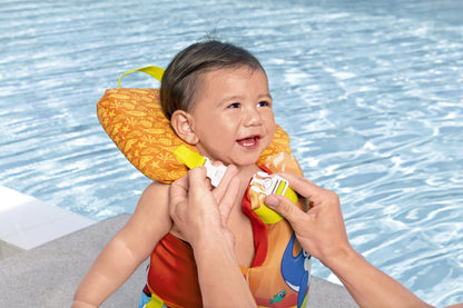 Puddle Jumper Infant Hydrospring Life Jacket and Vest, Orange Shark (6 Months -  2 years)