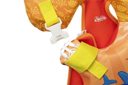 Puddle Jumper Infant Hydrospring Life Jacket and Vest, Orange Shark (6 Months -  2 years)